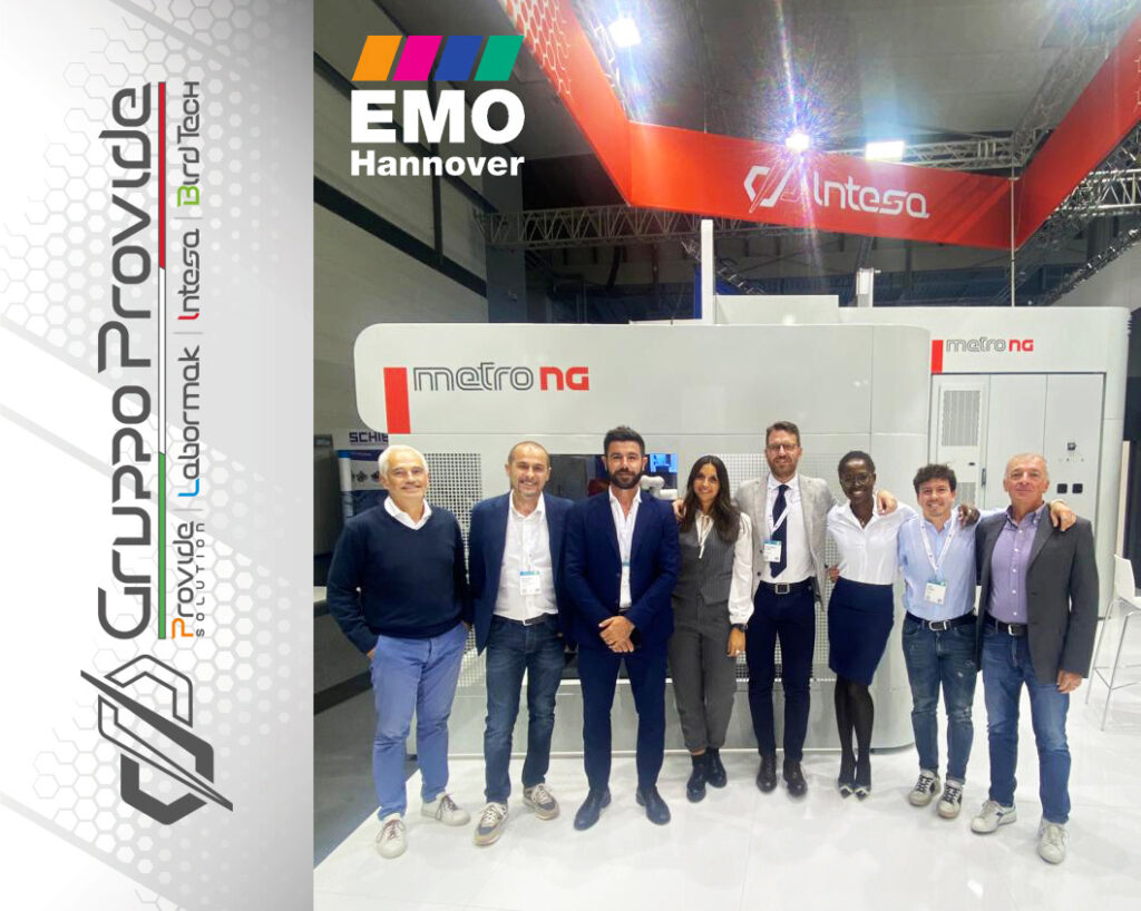 Il team Gruppo Provide ad EMO Hannover